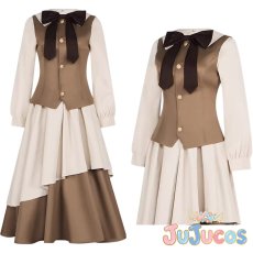 画像1: 大道寺知世　コスプレ衣装　カードキャプターさくら　コスチューム　JUJUcosplay (1)