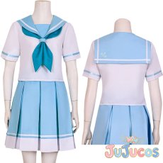 画像1: 鎧塚みぞれ　剣崎梨々花　黄前久美子　半袖セーラー服　コスプレ衣装　リズと青い鳥　コスチューム　JUJUcosplay (1)