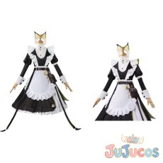 画像1: ケルシー(Kal'tsit)　時遺　コスプレ衣装　アークナイツ　コスチューム　JUJUcosplay (1)