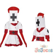 画像1: 死神看護師　コスプレ衣装　Dark Deception　コスチューム　JUJUcosplay (1)