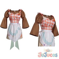 画像1: 花里みのり　Booo!　エイプリルフールver.　我らペガサス探検隊！チーム　コスプレ衣装　プロジェクトセカイ カラフルステージ！ feat. 初音ミク　コスチューム　JUJUcosplay (1)