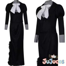 画像1: ヨル?フォージャー（Yor Forger）　POP UP SHOP　コスプレ衣装　SPY×FAMILY（スパイファミリー）　コスチューム　JUJUcosplay (1)