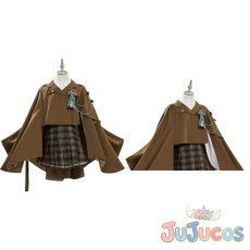 画像1: イースチナ　探偵ver.　コスプレ衣装　アークナイツ　コスチューム　JUJUcosplay (1)