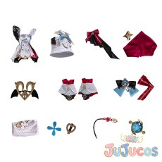 画像3: エスコフィエ　コスプレ衣装　原神(げんしん)　コスチューム　JUJUcosplay (3)