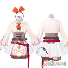 画像4: 鳳えむ　笑顔の世界へ　ワンダーランドトラベラー！　コスプレ衣装　プロジェクトセカイ カラフルステージ！ feat. 初音ミク　コスチューム　JUJUcosplay (4)