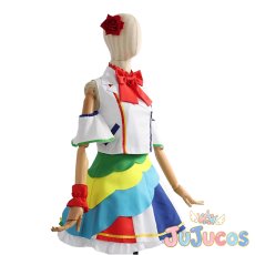 画像3: 駒形花火　コスプレ衣装　イキヅライブ！ LOVELIVE! BLUEBIRD　コスチューム　JUJUcosplay (3)