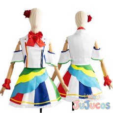 画像4: 駒形花火　コスプレ衣装　イキヅライブ！ LOVELIVE! BLUEBIRD　コスチューム　JUJUcosplay (4)