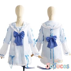 画像4: VTuber　海月雲ろあ　初期2D　コスプレ衣装　バーチャルYouTuber　コスチューム　JUJUcosplay (4)