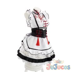 画像3: VTuber　花芽なずな　チャイナメイド　コスプレ衣装　バーチャルYouTuber　コスチューム　JUJUcosplay (3)