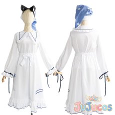 画像4: 桐生キキョウ　ローソンコラボ　コスプレ衣装　ブルーアーカイブ　コスチューム　JUJUcosplay (4)