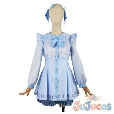 画像2: 生塩ノア（水色系統）　コスプレ衣装　ブルーアーカイブ　コスチューム　JUJUcosplay (2)
