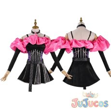 画像3: VTuber　綺々羅々ヴィヴィ　Solid Edge衣装　コスプレ衣装　バーチャルYouTuber　コスチューム　JUJUcosplay (3)