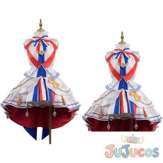 画像1: 緑風ふわり　はなのプリパリブランコーデ　コスプレ衣装　プリパラ　コスチューム　JUJUcosplay (1)