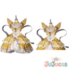 画像1: 真中らぁら　究極の神ドレスコーデ　コスプレ衣装　プリパラ　コスチューム　JUJUcosplay (1)