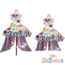 画像1: 真中らぁら　キセキの鐘をならせ！　コスプレ衣装　プリパラ　コスチューム　JUJUcosplay (1)