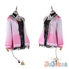 画像3: Vtuber　周防パトラ　パーカー　コスプレ衣装　バーチャルYouTuber　コスチューム　JUJUcosplay (3)