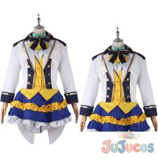 画像1: 桐谷遥　ハピネス戦隊サニサニ☆ワンダー　コスプレ衣装　プロジェクトセカイ カラフルステージ！ feat. 初音ミク　コスチューム　JUJUcosplay (1)