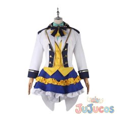 画像2: 桐谷遥　ハピネス戦隊サニサニ☆ワンダー　コスプレ衣装　プロジェクトセカイ カラフルステージ！ feat. 初音ミク　コスチューム　JUJUcosplay (2)