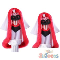 画像1: エンジェル・ダスト（Angel Dust）　バレンタイン　コスプレ衣装　ハズビンホテル（Hazbin Hotel）　コスチューム　JUJUcosplay (1)