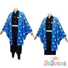 画像1: 獪岳　隊服　コスプレ衣装　鬼滅の刃　コスチューム　JUJUcosplay (1)