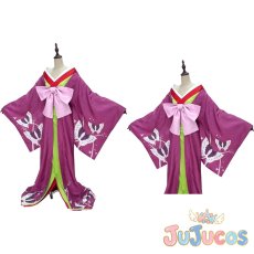 画像1: 藍猫　花魁　コスプレ衣装　黒執事　コスチューム　JUJUcosplay (1)