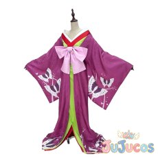 画像2: 藍猫　花魁　コスプレ衣装　黒執事　コスチューム　JUJUcosplay (2)