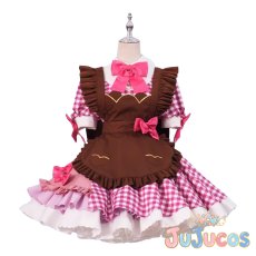 画像2: 大空あかり　スイーツパラダイスコラボ　コスプレ衣装　アイカツ!　コスチューム　JUJUcosplay (2)