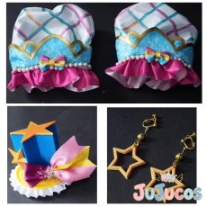 画像3: 虹野ゆめ　レインボースカイ　コスプレ衣装　アイカツスターズ!　コスチューム　JUJUcosplay (3)