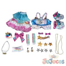 画像4: 虹野ゆめ　レインボースカイ　コスプレ衣装　アイカツスターズ!　コスチューム　JUJUcosplay (4)