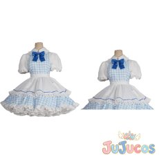 画像1: 霧矢あおい　カントリー風ワンピースver.　コスプレ衣装　アイカツ!　コスチューム　JUJUcosplay (1)