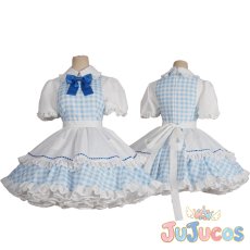 画像4: 霧矢あおい　カントリー風ワンピースver.　コスプレ衣装　アイカツ!　コスチューム　JUJUcosplay (4)