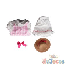 画像5: 星宮いちご　カントリー風ワンピースver.　コスプレ衣装　アイカツ!　コスチューム　JUJUcosplay (5)