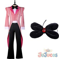 画像1: アラスター（Alastor）　シーズン2　コスプレ衣装　ハズビンホテル（Hazbin Hotel）　コスチューム　JUJUcosplay (1)