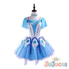 画像2: Aqours　高海千歌　熱くなっちゃう/WATER BLUE NEW WORLD　覚醒後　コスプレ衣装　ラブライブ！サンシャイン!!　コスチューム　JUJUcosplay (2)