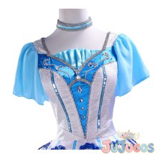 画像4: Aqours　高海千歌　熱くなっちゃう/WATER BLUE NEW WORLD　覚醒後　コスプレ衣装　ラブライブ！サンシャイン!!　コスチューム　JUJUcosplay (4)