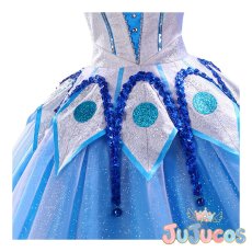 画像9: Aqours　高海千歌　熱くなっちゃう/WATER BLUE NEW WORLD　覚醒後　コスプレ衣装　ラブライブ！サンシャイン!!　コスチューム　JUJUcosplay (9)