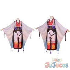 画像1: 胡蝶しのぶ　お正月　コスプレ衣装　鬼滅の刃　コスチューム　JUJUcosplay (1)