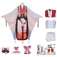 画像5: 栗花落カナヲ　お正月　コスプレ衣装　鬼滅の刃　コスチューム　JUJUcosplay (5)