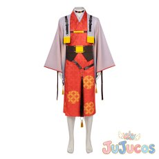 画像2: 我妻善逸　お正月　コスプレ衣装　鬼滅の刃　コスチューム　JUJUcosplay (2)