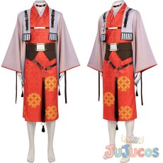 画像1: 伊黒小芭内　お正月　コスプレ衣装　鬼滅の刃　コスチューム　JUJUcosplay (1)