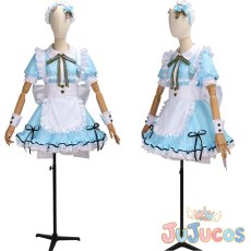 画像1: VTuber　リゼ・ヘルエスタ　愛?スクリ~ム!　コスプレ衣装　バーチャルYouTuber　コスチューム　JUJUcosplay (1)