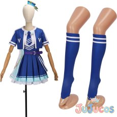 画像1: ヴィルシーナ　チア衣装　コスプレ衣装　ウマ娘プリティーダービー　コスチューム　JUJUcosplay (1)
