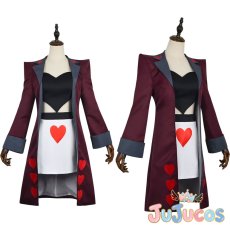 画像1: ヴェルヴェット（Velvette）　シーズン2　コスプレ衣装　ハズビンホテル（Hazbin Hotel）　コスチューム　JUJUcosplay (1)