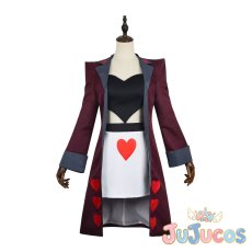 画像2: ヴェルヴェット（Velvette）　シーズン2　コスプレ衣装　ハズビンホテル（Hazbin Hotel）　コスチューム　JUJUcosplay (2)