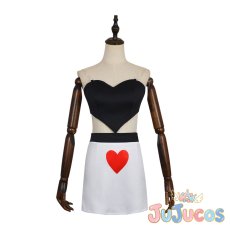 画像5: ヴェルヴェット（Velvette）　シーズン2　コスプレ衣装　ハズビンホテル（Hazbin Hotel）　コスチューム　JUJUcosplay (5)