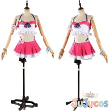 画像1: 矢澤にこ　水着　コスプレ衣装　ラブライブ! School idol project　コスチューム　JUJUcosplay (1)