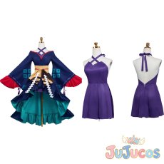 画像1: 月見ヤチヨ　Tell Your World　コスプレ衣装　超かぐや姫！　コスチューム　JUJUcosplay (1)