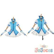 画像1: 水無月かれん(キュアアクア)　コスプレ衣装　Yes!プリキュア5GoGo!　コスチューム　JUJUcosplay (1)