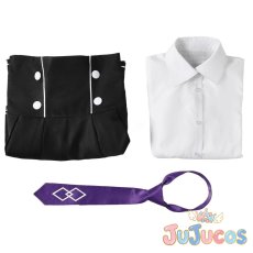 画像7: FGO　マシュ・キリエライト　十周年　カルデア制服　コスプレ衣装　Fate/Grand Order　コスチューム　JUJUcosplay (7)