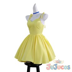 画像3: 惣流・アスカ・ラングレー　来日ワンピース　コスプレ衣装　新世紀エヴァンゲリオン　コスチューム　JUJUcosplay (3)